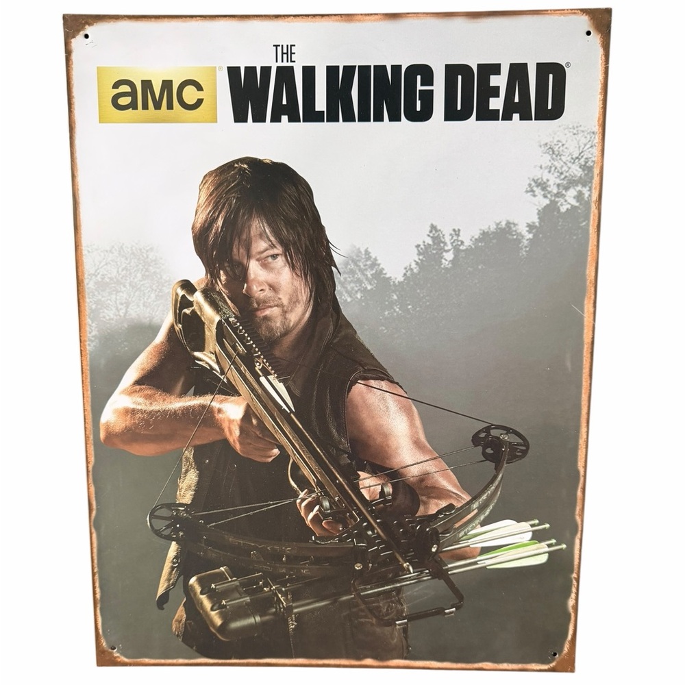 AMC The Walking Dead Daryl Dixon Tin Sign